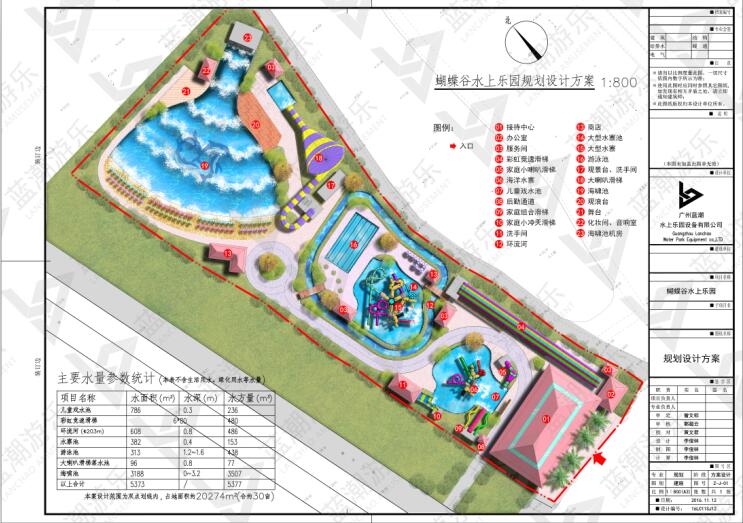 山东滨州蝴蝶谷水上乐园