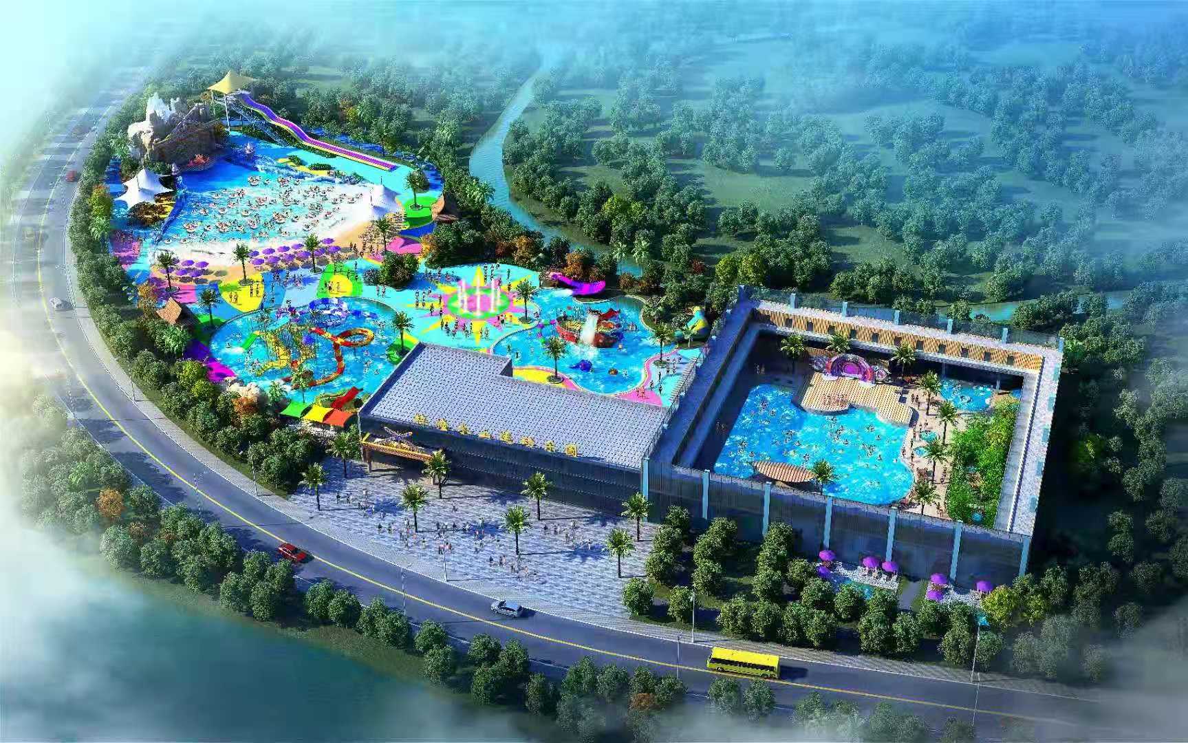 四川梓潼文艺学校水上乐园